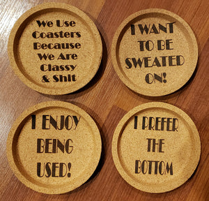 Stackable Cork Coasters – Redhead Drinking Creations